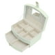 thumbnail image 3 of Caja De Joyería Para Las Mujeres, Portátil De 2 Capas De Cuero De La PU De Viaje De Joyería Caso Con Cierre Y Asa, Multifuncional De Almacenamiento De Joyería Organizador De, 3 of 7