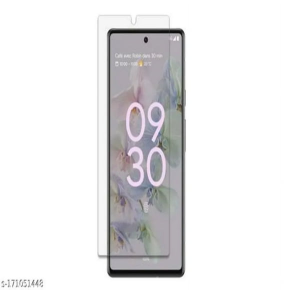 Screen Protector for Google Pixel 6a 6.1-Inch with Camera Lens Protector, Easy Installation, Fingerprint Compatible, Tempered Glass Film, HD Clear