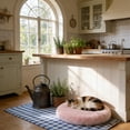 thumbnail image 6 of Pet Bed for Cats and Small Dogs Soft Lint Round Cushion 50cm,Comfortable Warm Sleeping Mat Indoor Use Spring,Fall,Winter, 6 of 6
