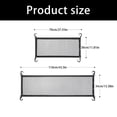 thumbnail image 5 of LICEWO Folding Camping Cart Cargo Net Multipurpose Outdoor Truck Cargo Net for Car Trunk and Camping Gear Easy to Use, 5 of 15