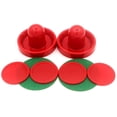 thumbnail image 2 of 1 Ensemble de Mini Pousseurs de Hockey sur Air et de Rondelles de Hockey sur Air, Excellents Poignées de But, Pousseurs Poignées de But, Palettes Accessoires de Remplacement pour Tables de Jeu 60 mm, Rouge (2 Attaquants, 4 Rondelles), 2 of 4