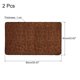 thumbnail image 2 of Baño Alfombras 60x90cm, 2uds Adoquín Baño Alfombras Puerta Alfombras Memoria Espuma Baño Alfombra Antideslizante Absorbente Baño Alfombra para Baño Piso Bañera-Marrón Unique Bargains Alfombras de baño, 2 of 5