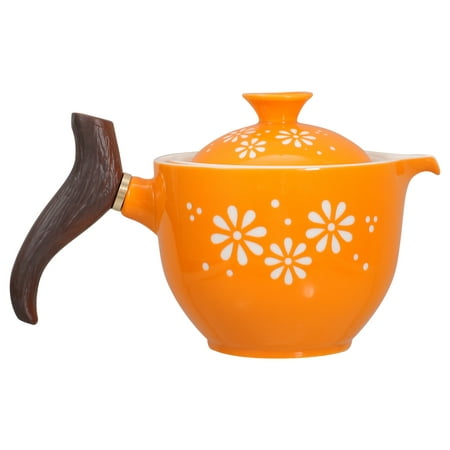 

NUOLUX Travel Tea Kettle Ceramic Tea Kettle Ceramic Teapot Decorative Tea Brewing Pot Portable Tea Kettle