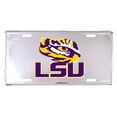 thumbnail image 2 of LSU Tigres Anodisé Plaque d'Immatriculation en Métal, 2 of 2
