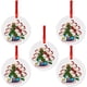thumbnail image 2 of Ganfancp 5Pc 2025 Navidad Adornos Colgantes Decoración Regalo Producto Personalizado Familia Ofertas Del Día Colgante 5Pcs, 2 of 5