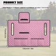 thumbnail image 7 of Yuyamidu Pink Polka Dots Golf Cart Seat Covers, Cute Club Car Cushion Covers with 4 Front Pockets Universal Golf Cart Accessories Fits in 2-Seat Golf Carts, 7 of 7