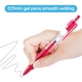 thumbnail image 3 of 8 Pcs Multicolor Gel Pens, 0.7mm Colored Retractable Pens Medium Point, Quick Dry Gel Ink Pens Bulk Smooth Writing with Soft Anti-Slip Grip for Journaling Office Supplies School Women Men, 3 of 6