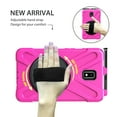 thumbnail image 4 of XYX Case for Samsung Galaxy Tab Active 2 8.0 inch SM-T395 with 360 Degree Rotating, Hand Strap, Shoulder Strap, Rose, 4 of 7