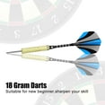 thumbnail image 4 of EEEkit 15 Pcs Steel Tip Darts 18 Grams, Aluminum Needle Darts for Rec Room Bar Game Room, 5.91 inch, 4 of 9