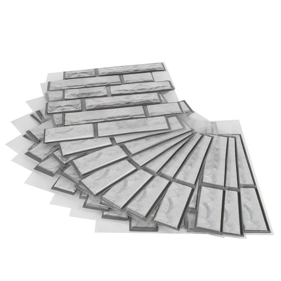 Adhesivo para baño, pegatinas de pared impermeables 3D, suministros para mejoras del hogar, adhesivo para azulejos de cerámica, diseño fácil de usar Jadeshay A