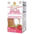 thumbnail image 1 of Suplemento herbal Hyleys Slim Tea con sabor a frambuesa, 25 bolsitas, 1 of 6