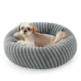 thumbnail image 1 of Cama para perros pequeños MIXJOY, 58 x 58 x 20 cm, lavable, color gris donut, 1 of 7