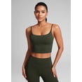 thumbnail image 2 of CRZ YOGA Butterlift Padded Workout Longline Sports Bras for Women U Back Crop Tank Tops, 2 of 6