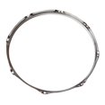 thumbnail image 3 of 2Pcs 14in 10 Hole Drum Hoop Set Alloy Sound Improvement Decorative Drum Hoop for Performance Travel, 3 of 6