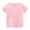 B59 Pink, variant on Infant Kids Girls T Shirt Summer With Bow Print Short Sleeve Crew Neck Lightweight For Everyday Wear Comfortnable Tee Black Size 2-3 Years