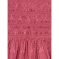 thumbnail image 7 of Kensie Girl Sleeveless Jacquard Bow Mesh Dress, Sizes 4-16, 7 of 7