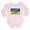 Petal Pink, variant on CafePress - We Stand With Ukraine Body Suit - Long Sleeve Cotton Baby Bodysuit
