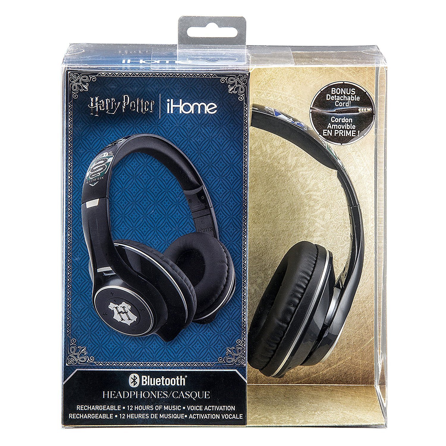 iHome Bluetooth Noise-Canceling Over-Ear Headphones, Black, MODNXA7C26VM4Y - image 5 of 8