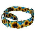 thumbnail image 5 of Country Brook Petz® Sunflowers Martingale Dog Collar, Large, 5 of 7