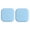 Blue, variant on 2 Pack 1.77" Square Silicone Door Bumper Wall Protector, Self-Adhesive Wall Shield from Door Knob, Noise Dampening Drywall Cushion Guard, Grey