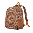 thumbnail image 4 of Mystic Ethnic Mandala Adjustable Backpack - Breathable Padded School Bag for Teens & Commuters, 4 of 6