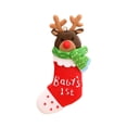 thumbnail image 2 of Fiudx Colgante de Muñeco de Nieve de Papá Noel, de Madera, con Base Magnética, Colores Brillantes, Ambiente Festivo, Decoración para Árbol de Navidad, Imán para Refrigerador, 1 Unidad, 2 of 4
