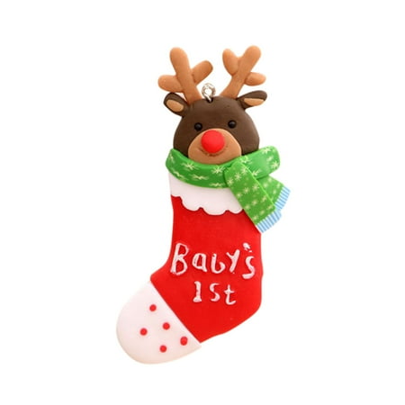 

Veki Fridge Santa Tree Color Wooden Christmas Pendant Pendant Snowman Home Decor Winter Garland for Home