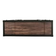thumbnail image 4 of Furniture of America Lionna Table Console en Métal à 6 Tablettes, Noir Sable, 4 of 9