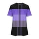 thumbnail image 5 of mfyjkho Tops Para Salir Para Mujer, Camiseta Informal De Manga Corta Con Cuello Redondo Para Mujer, De Moda, Para Primavera/Verano Tops Para Hacer Ejercicio M, 5 of 5