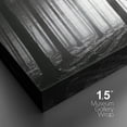 thumbnail image 4 of IDEA4WALL Canvas Wall Art Sunlight Filtering Through Trees Nature Forest Photography Realism Traditional Scenic Dramatic Black and White for Living Room, Bedroom, Office - 24"x36", 4 of 5