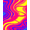 Pink, Pattern 1, variant on ODIKA 8'x10' Machine Washable Non-Slip Area Rug, Enchanted Kaleidoscope Mystical Jewel Toned Treasure High Traffic Rug, Blue, 556748