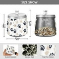 thumbnail image 2 of Yayeee Ashtray with Lid for Cigarette Smokeless Stainless Steel Home Ash Holder, Black Cat Paw, 2 of 7