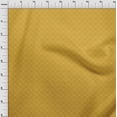 thumbnail image 3 of oneOone Polyester Lycra Gamboge Yellow Fabric Geometric Bandhani Quilting Supplies Print Sewing Fabric By The Yard 56 Inch Wide, 3 of 4
