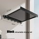 thumbnail image 1 of Tendedero retráctil de pared para baño y balcón | Perchero plegable de aluminio con ventosas para ropa y toallas | Organizador de ropa que ahorra espacio para calcetines, zapatos y accesorios, 1 of 5