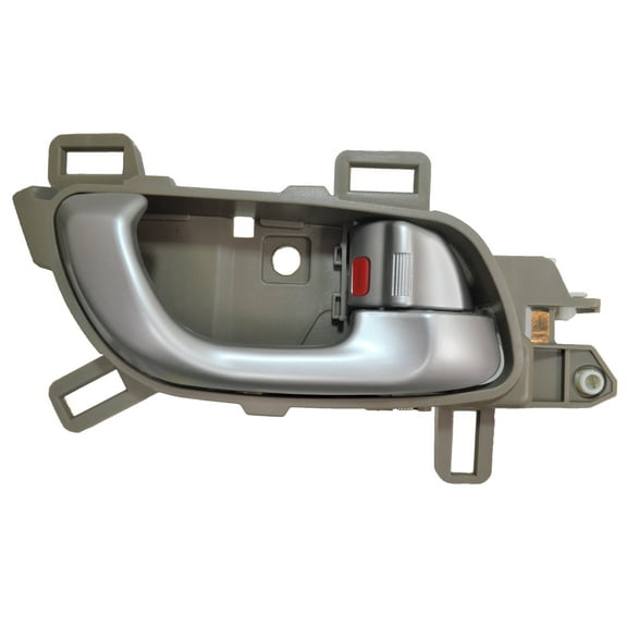 PT Auto Warehouse HO-2249RE-FR - Interior Inner Inside Door Handle, Beige Housing with Silver Knob and Lever - Passenger Side Front