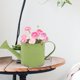 thumbnail image 1 of unbranded Florero Decorativo De Metal En Color Verde Con Vintage Para Eventos Y Hogar, 1 of 5