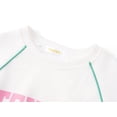 thumbnail image 2 of Cooltree Scuba Knit Sweatshirt for girls - Soft Long Sleeve Lightweight Sporty White Top Size 12/14, 2 of 7