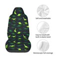 thumbnail image 4 of Wukai Dinosaurs Full Set Car Seat Covers with Soft Padding Universal Auto Front Seats Protector and Cushion Mat, 4 of 5
