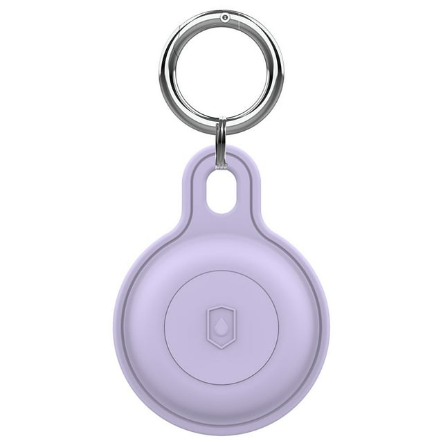 MYG Waterproof Silicone for AirTag Keychain Holder with 360° Protection and Easy