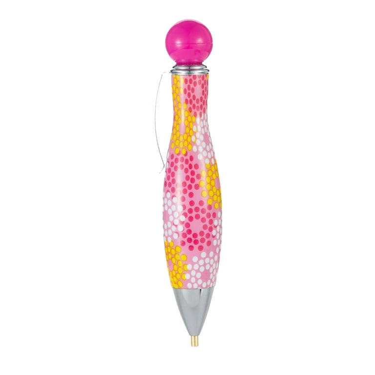 Hesroicy Ergonomic Drill Pen Cute ABS Bowling Ball Decor Diamond Painting  Pen for Home 