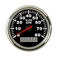 thumbnail image 2 of Tachomètre Marin 0-3000 4000 6000 RPM 85mm avec Écran LCD et Rétroéclairage Rouge 12V/24V pour Voiture Bateau Camion Auto, 2 of 7