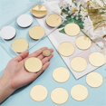 thumbnail image 4 of 50 Pcs Mini Acrylic Mirror Tiles, 2 Inch Self Adhesive Flat Round Mirror Stickers Mosaic Tiles Mosaic Mirror Sheets, 4 of 5