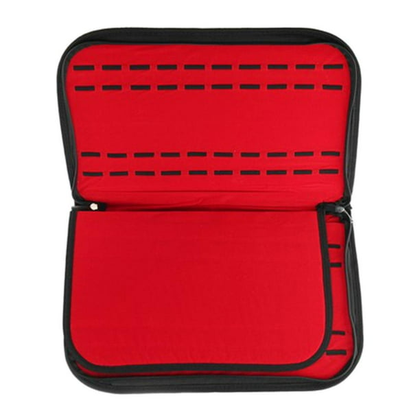 20 Cuadrícula con Cremallera Reloj de Almacenamiento Caja de Almacenamiento Caja de Bandeja Tienda de Joyería Contenedor jinwen Ver caja de almacenamiento