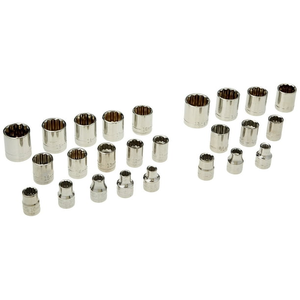 Set de enchufes Craftsman, 25 unidades, 3/8