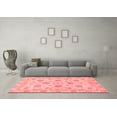 thumbnail image 3 of Ahgly Company Indoor Square Oriental Red Traditional Area Rugs, 4' Square, 3 of 4