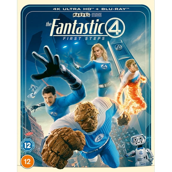 The Fantastic Four: First Steps (4K Ultra HD) Ebon Moss-Bachrach Sarah Niles Julia Garner