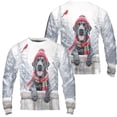 thumbnail image 3 of Playful Great Dane Welcomes Winter Snowy Day with Cardinal Bird All Over Print 3D Sweatshirt Unisex Merch Danes Dog Lover Gifts - 2017, 3 of 6
