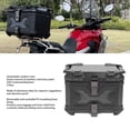 thumbnail image 4 of Caja Trasera Para Maletero De Motocicleta, aleación De Aluminio, 45 L, Impermeabilizante, Caja Trasera Para Motocicleta, Anticaída, Con Cojín De Respaldo Para Motos, 4 of 7