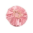thumbnail image 2 of jiaroswwei Shower Cap Waterproof Reusable Double Layers Elastic Shower Hat for Bathroom, 2 of 8