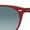 Red on Transparent Grey/Blue Gradient Grey, variant on Ray-Ban RB2185-901/31 Wayfarer II Classic Black Phantos Green Classic G-15 Lens Sunglasses